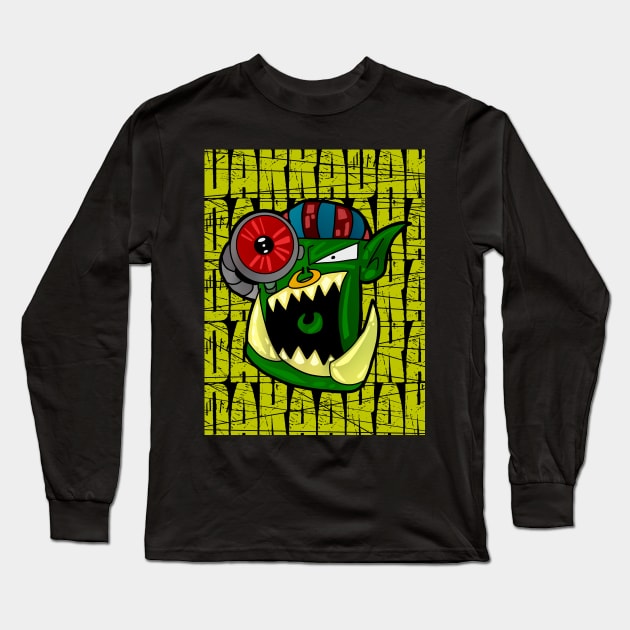 DakkadakaDakaDakkakaDaka Long Sleeve T-Shirt by paintchips